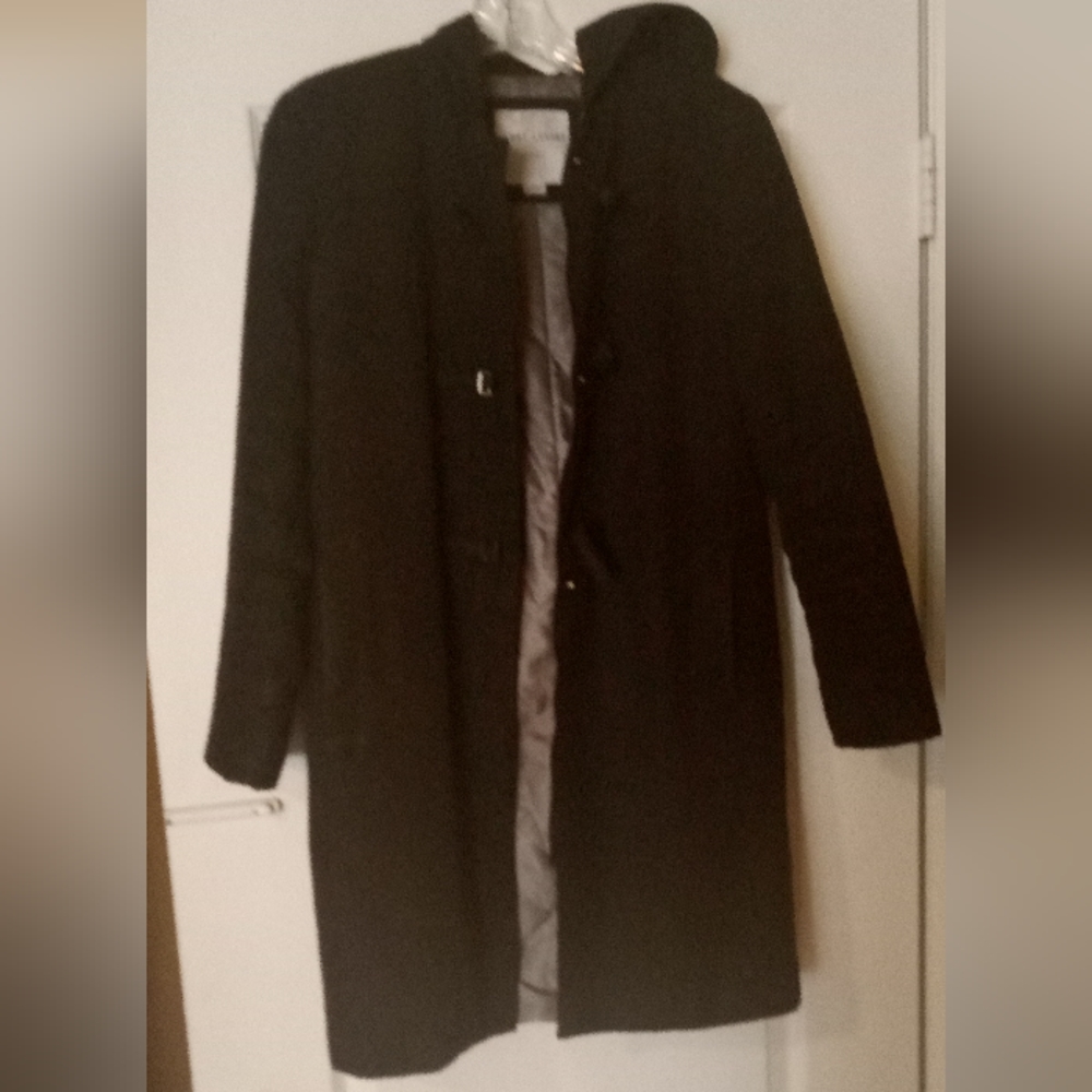 Larry Levine Sport Raincoat w Hood XS - Picture 2 of 4